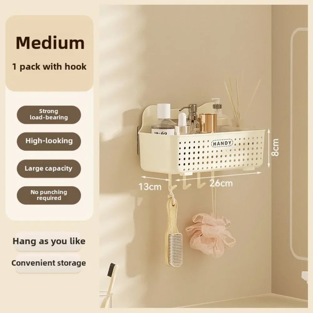 Bathroom Wall - Mounted Storage Shelf – Punch - Free Shower & Cosmetic Organizer - Buy Online at Bargain Bay Australia