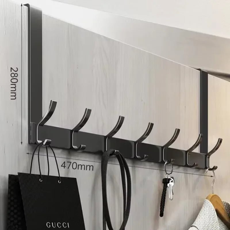 Over - the - Door Organizer Rack – Clothes, Coats & Towels - Buy Online at Bargain Bay Australia