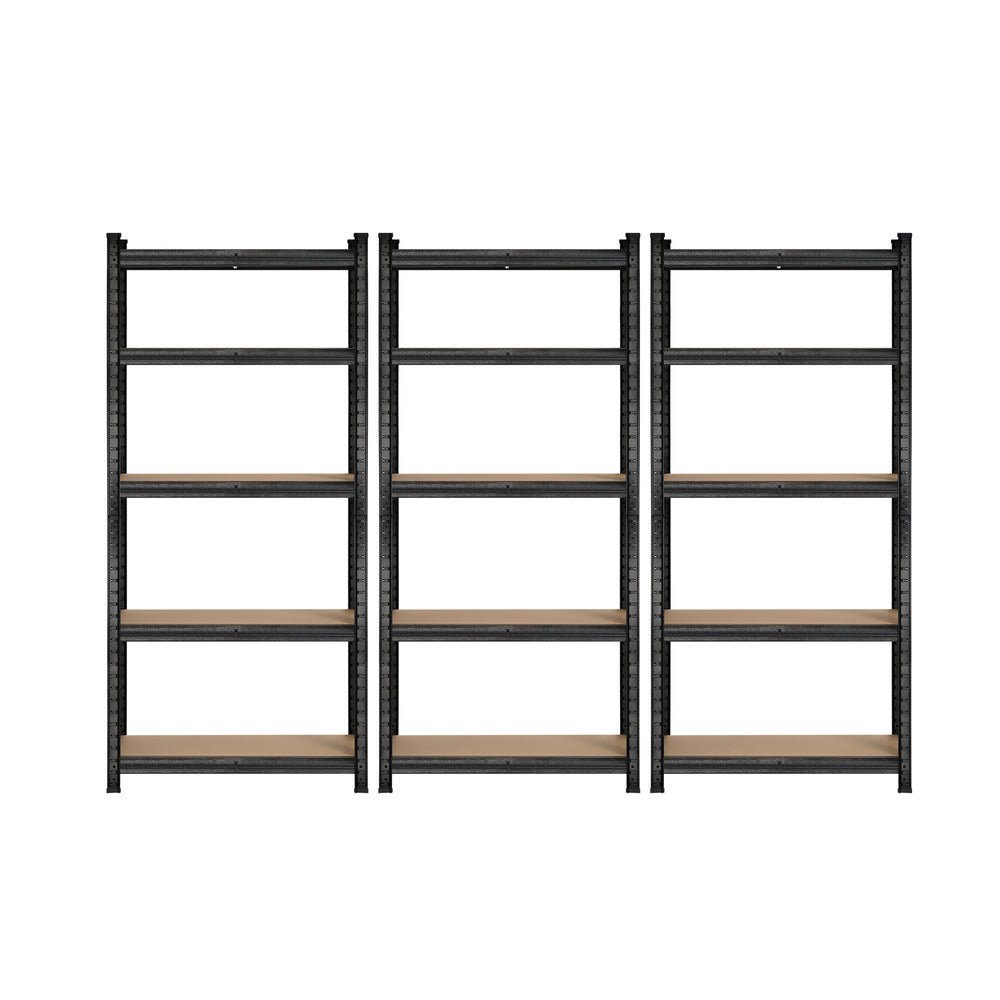 3pcs 5 - Tier Warehouse Storage Rack 1.5m - Buy Online at Bargain Bay Australia