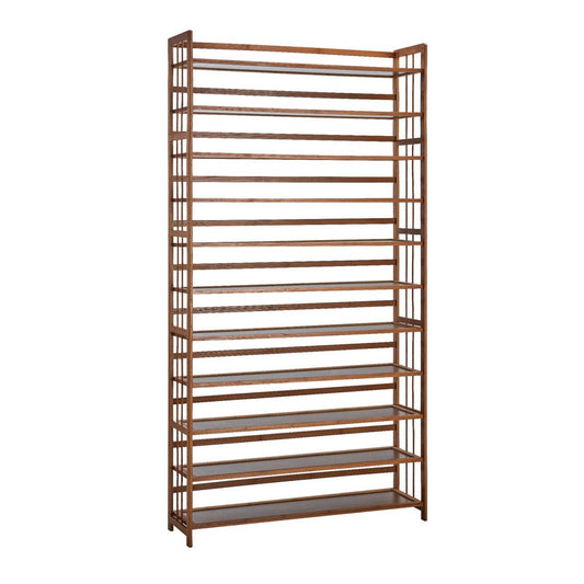 Bamboo Shoe Rack Storage Organizer with 11 Shelves - Buy Online at Bargain Bay Australia
