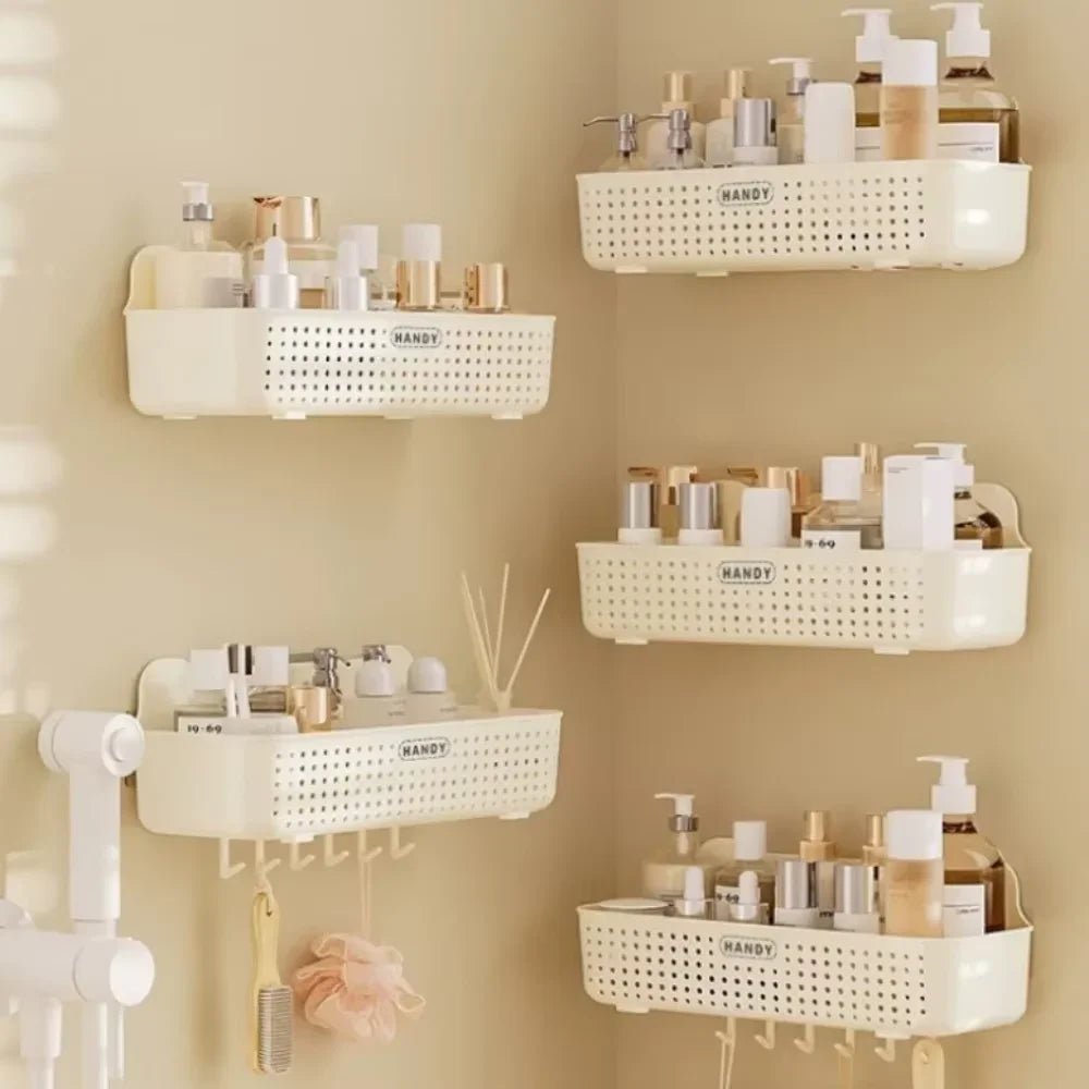 Bathroom Wall - Mounted Storage Shelf – Punch - Free Shower & Cosmetic Organizer - Buy Online at Bargain Bay Australia
