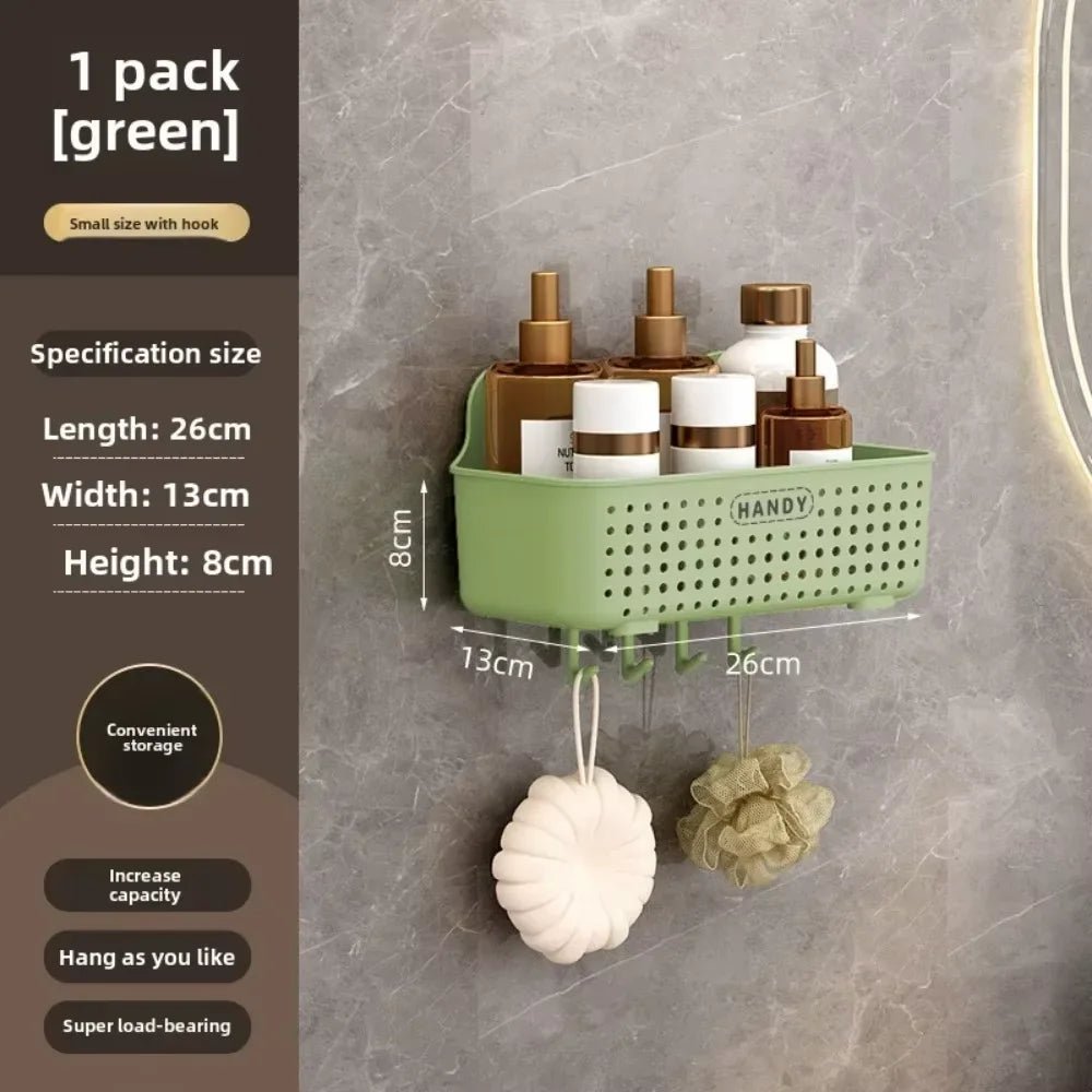 Bathroom Wall - Mounted Storage Shelf – Punch - Free Shower & Cosmetic Organizer - Buy Online at Bargain Bay Australia