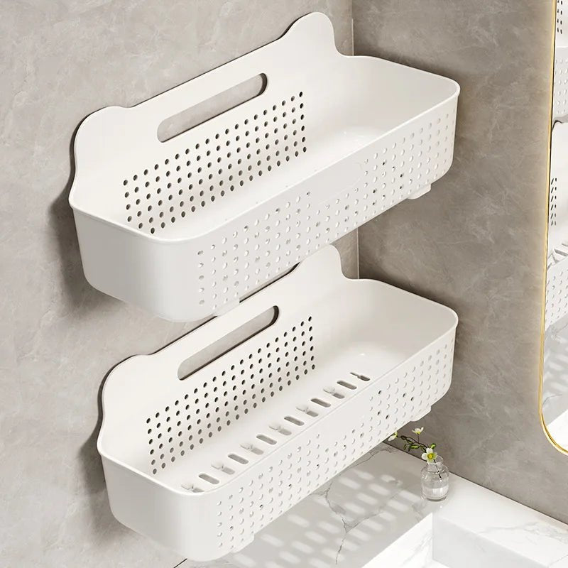 Bathroom Wall - Mounted Storage Shelf – Punch - Free Shower & Cosmetic Organizer - Buy Online at Bargain Bay Australia
