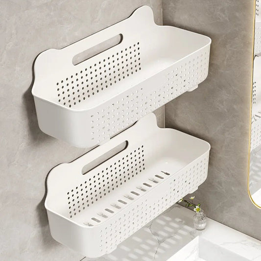 Bathroom Wall - Mounted Storage Shelf – Punch - Free Shower & Cosmetic Organizer - Buy Online at Bargain Bay Australia