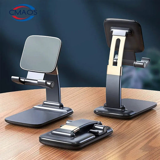 Foldable Metal Phone & Tablet Stand – Adjustable Device Holder - Buy Online at Bargain Bay Australia