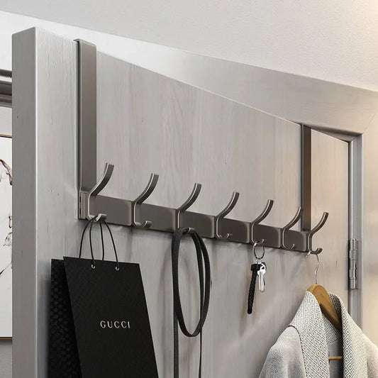 Over - the - Door Home Organizer Rack – Clothes, Coat, Hat & Towel Hanger - Buy Online at Bargain Bay Australia