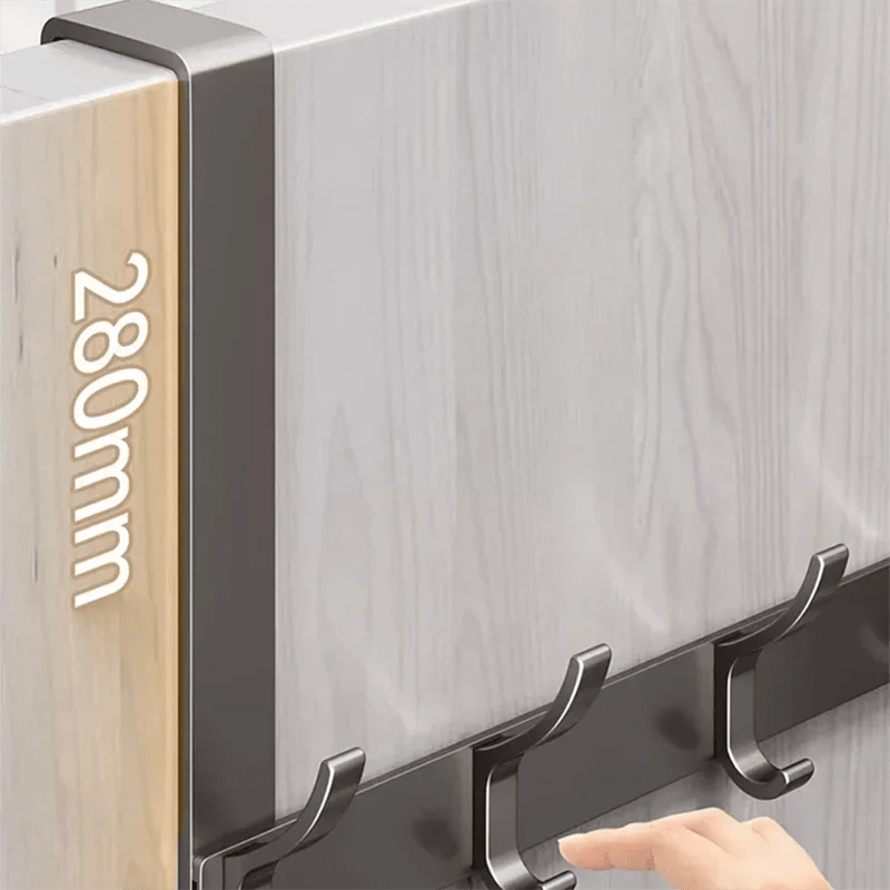 Over - the - Door Organizer Rack – Clothes, Coats & Towels - Buy Online at Bargain Bay Australia