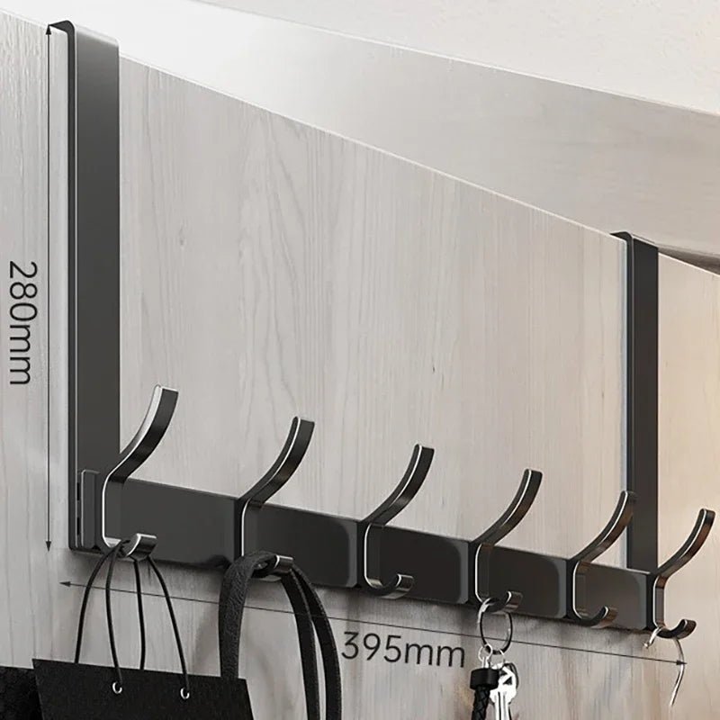 Over - the - Door Organizer Rack – Clothes, Coats & Towels - Buy Online at Bargain Bay Australia