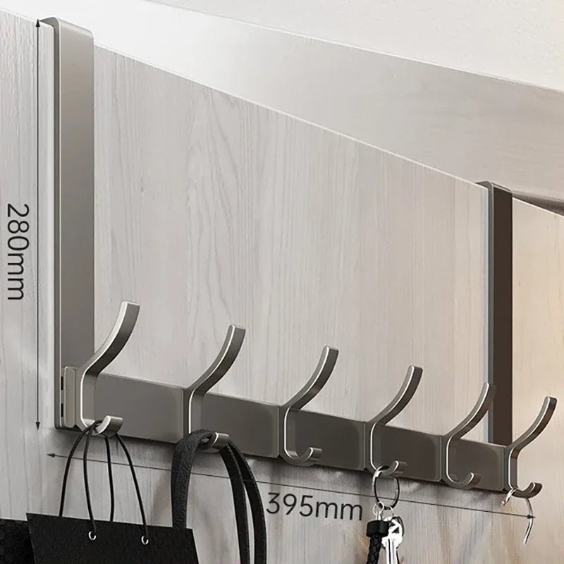 Over - the - Door Organizer Rack – Clothes, Coats & Towels - Buy Online at Bargain Bay Australia