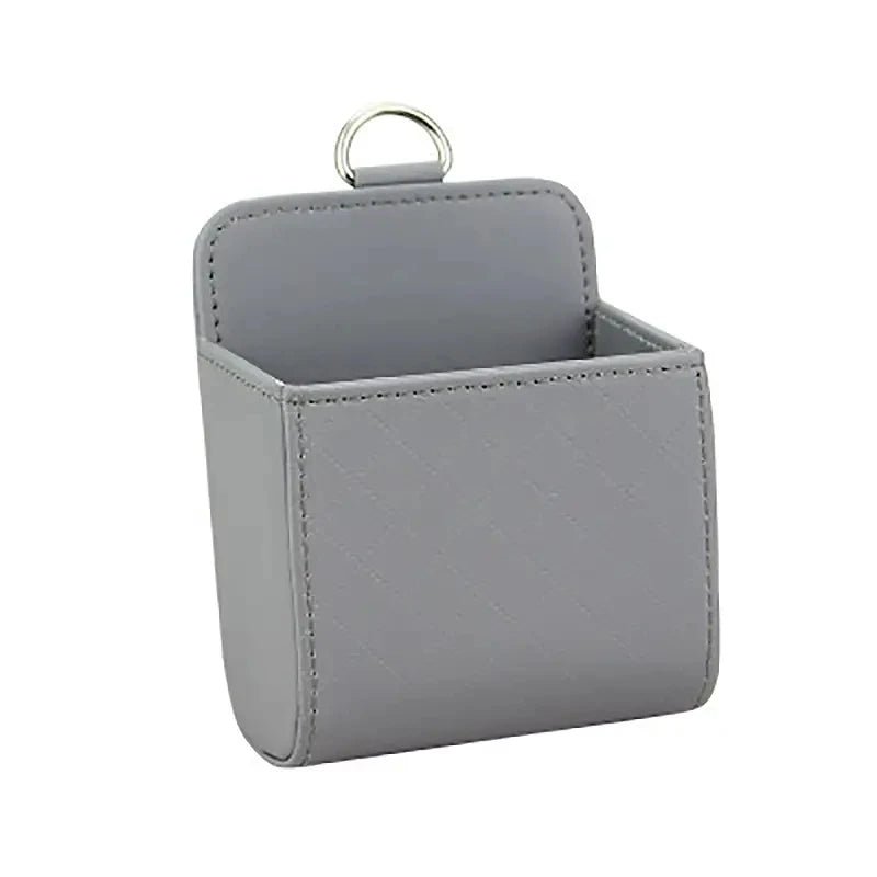 PU Leather Car Phone Holder & Storage Box – Air Vent Organizer - Buy Online at Bargain Bay Australia