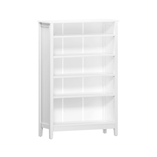 White 5 Tier Bookshelf Bookcase Display Storage Cabinet - Buy Online at Bargain Bay Australia